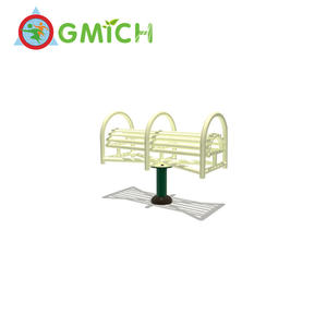 Équipement <span class=keywords><strong>de</strong></span> fitness en plein air avec siège unique et extracteur à double poignée <span class=keywords><strong>pour</strong></span> la musculation et l'exercice des adultes - Product Image 2