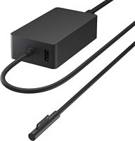 Pengisi Daya Laptop OEM 44W Tipe-C untuk Microsoft Surface, Desain Dapat Ditarik, Adaptor Daya Tahan Api, Bersertifikasi CE/FCC/RoHS