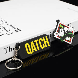 Desent personnalisé en caoutchouc souple PVC porte-clés personnalisé dessin animé animaux modèles porte-clés - Product Image 5