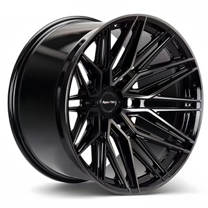 <span class=keywords><strong>Jante</strong></span> de roue forgée de style 19 pouces 5x112 mm |   Décalage de 40 mm |   Alcantara argenté concave profond en carbone |   Adaptation décalée pour GTR R35/R34 - Product Image 4