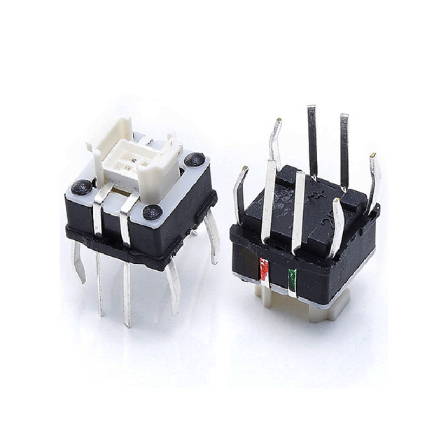 Wintai-Tech RGB Led Push Button Switch Illuminated Tiny Tact Switch Hot Sale RGB Tact Switch