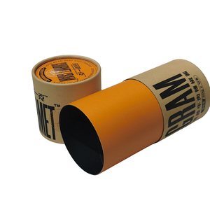 Boîte en tube de papier kraft de qualité supérieure pour protéger le thé, améliorer la présentation, offrir en cadeau, conteneur de rangement robuste pour le thé - Product Image 3