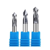 Outil CNC personnalisable Jinchuan ODM, fraise à chanfreiner à 90 degrés, pointe de perçage fixe en alliage d'acier au tungstène Altin/Tin, 10 pièces