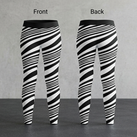 Leggings Deportivos para Mujer, Tallas Grandes, Ligeros, 100% Poliéster, Impresión por Transferencia de Calor, Transpirables, Pantalones de Yoga con Elasticidad en Cuatro Direcciones