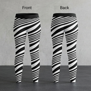 Leggings Deportivos para Mujer, Tallas Grandes, Ligeros, 100% Poliéster, Impresión por Transferencia de Calor, Transpirables, Pantalones de Yoga con Elasticidad en Cuatro Direcciones - Product Image 2