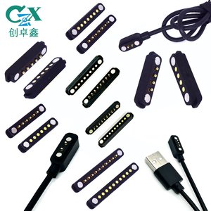 12mm 2 3 4 5 6 7 8 9 10 pin điện từ POGO pin kết nối với tai nối từ cáp USB - Product Image 1