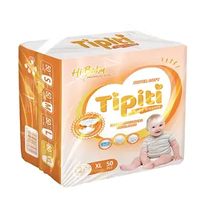 China Supplier Cheap Disposable Free Sample High Quality Super Soft Baby Diapers For Children