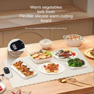 Ast Heating Foldable Silicone Electric Mat Custom Logo Kitchen Food Warming Warmer with Adjustable Temperature Plastic Material - Product Image 5