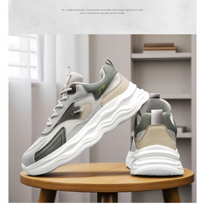 Nouvelles Chaussures Respirantes pour Hommes 2026 avec Maille Anti-Odeur, Idéales pour le Sport et les Loisirs, Chaussures Multifonctionnelles à Semelle Épaisse pour Papa - Product Image 6