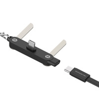 SOMOSTEL SMS-BZ37 240W Max Adaptor TYPE-C Dengan Braket Lipat untuk Pengisian Daya Ponsel 360 °   Rotasi Dengan Penyangga