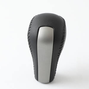 Pomo de palanca de cambios para coche Honda Accord 2008, textura de fibra de carbono mate, diseño ergonómico de plástico PU - Product Image 5