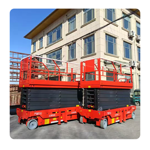 Portable Scissor Lift Desconto Preço Elétrico 4-16m Plataforma Aérea de Trabalho Elevador Móvel Scissor Lift para Armazém Com CE - Product Image 6