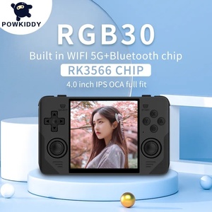 Powkiddy Rk3566 Gebouwde Draagbare <span class=keywords><strong>Mini</strong></span> <span class=keywords><strong>Video</strong></span> Rgb30 Handheld Speler 4.0 Inch Ips Scherm Klassieke Retro Gameconsole - Product Image 2