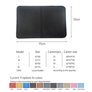 Tapis à litière pliable double couche en EVA imperméable et facile à nettoyer MSD-ZC002 - Product Image 3