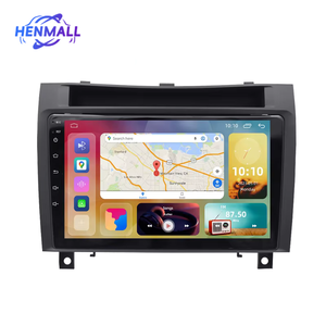 HENGMALL pantalla táctil <span class=keywords><strong>Gps</strong></span> navegación 9 pulgadas <span class=keywords><strong>2</strong></span> Din Android coche Radio estéreo reproductor de vídeo para <span class=keywords><strong>Benz</strong></span> <span class=keywords><strong>SLK</strong></span> 2004-2010 - Product Image 1