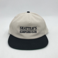 Casquettes Snapback 5 Panneaux Personnalisées Non Structurées, Casquettes Souples à Profil Bas en Coton 5 Panneaux Style Papa