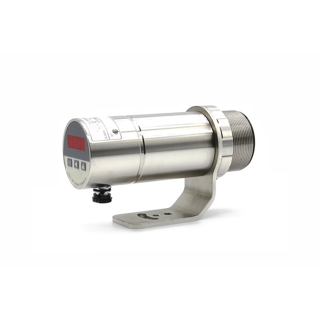 200~3000 Wide-range High-accuracy Infrared Pyrometer Temperature Sensor with ODM Support Stainless Steel IP65 1 Year Warranty