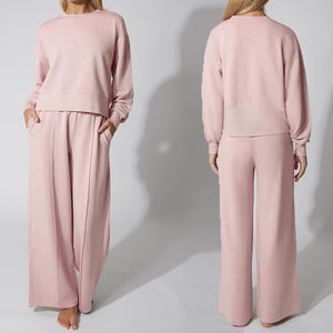 Conjunto Deportivo para Mujer, Cintura Alta, Adelgazante, para Correr, Pantalones Deportivos de Manga Larga, Ropa Deportiva Activa para Correr y Hacer Ejercicio - Product Image 1