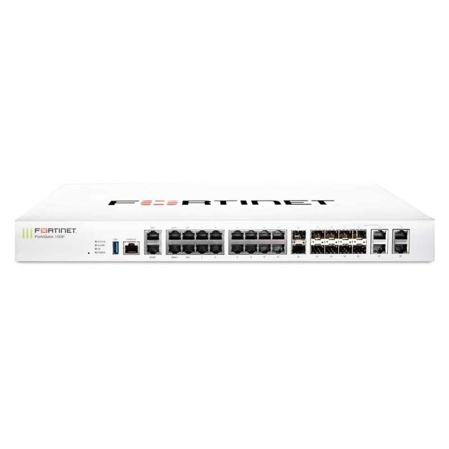 New FG-100F FG-101F Fortinet Fortigate Network Security Firewall 10 Gigabit SFP Ports SDWAN VPN Data Center Enterprise 1 Year