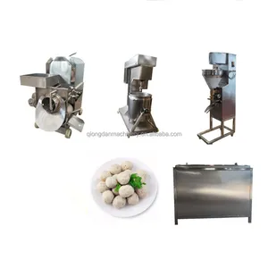 30mm hoch effiziente automatische Rindfleisch Fleisch bällchen Maschine Rindfleisch Fisch Fleisch Ball Maschine zum Verkauf