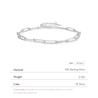 Bijoux de mode pour femmes accessoires féminins 925 argent Sterling irrégulière ondulée serrure à la mode marteau Texture chaîne Bracelets