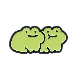 Broche <span class=keywords><strong>de</strong></span> Aleación <span class=keywords><strong>de</strong></span> Zinc con Esmalte <span class=keywords><strong>de</strong></span> Rana Adorable, Diseño <span class=keywords><strong>de</strong></span> Pareja Besándose, Arcoíris, Animal <span class=keywords><strong>de</strong></span> Dibujos Animados, para Mochila, Solapa, Joyería - Product Image 6