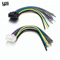Arnés de Cableado para Reproductor de CD de Coche Compatible con Clarion de 16 Pines, Adaptador Plug and Play, Cable Personalizado de Fábrica