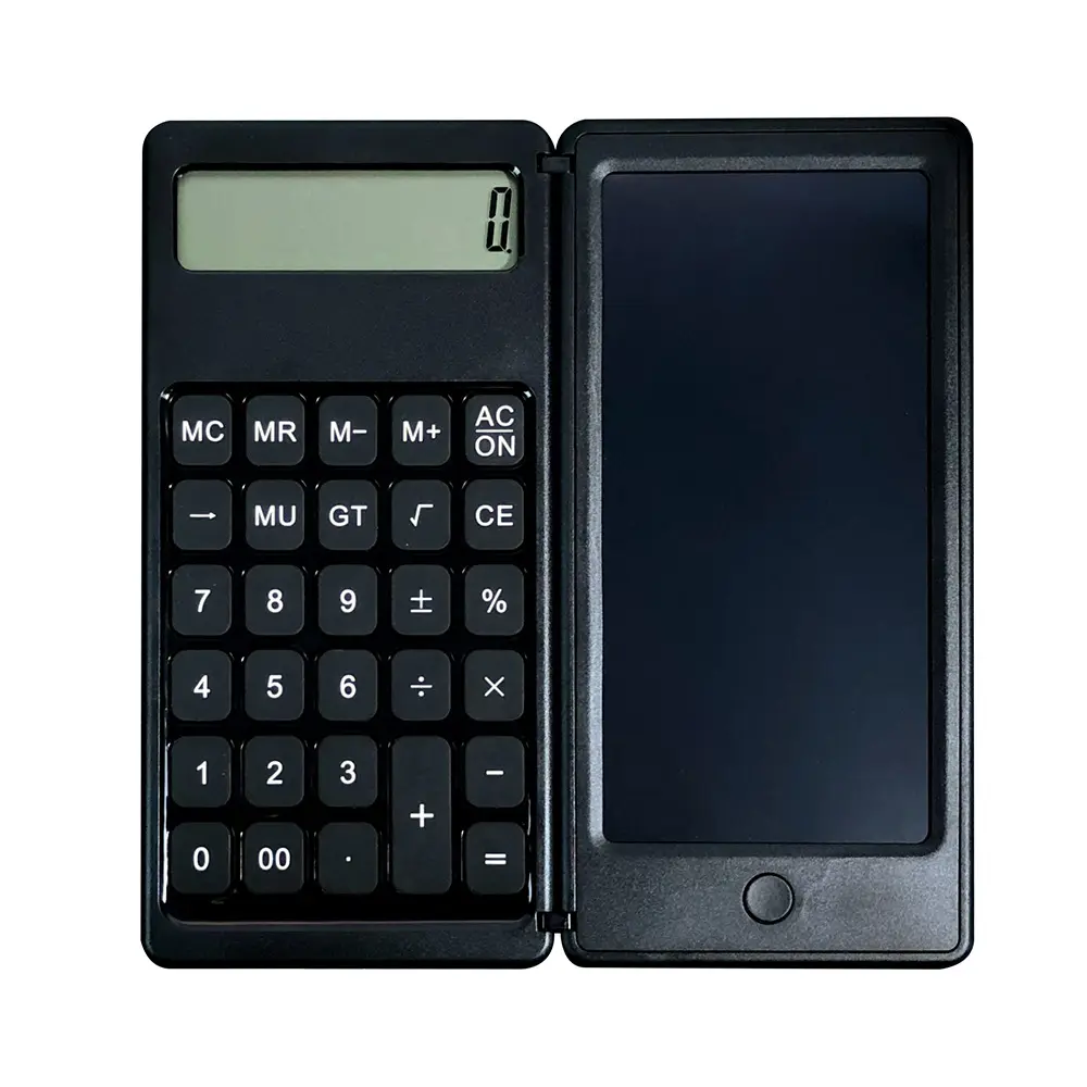 Рекламный 12-значный дисплей большой экран Портативный бизнес-подарок логотип электронный калькулятор