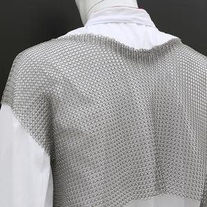Tablier en maille de chaîne anti-coupure, gilet de protection pour boucher, anneaux en acier inoxydable - Product Image 2