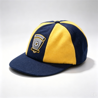 Casquette de cricket sportive personnalisée 8 panneaux, design Baggy Green australien, broderie, casquettes unies et casquettes de cricket pour hommes