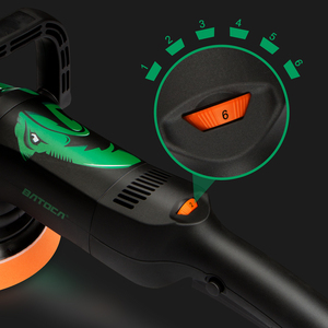 Máy đánh bóng điện hai chiều 6 inch, quỹ đạo ngẫu nhiên, dùng cho xe hơi, với đế đỡ 21 mm dùng cho việc đánh bóng chi tiết - Product Image 6