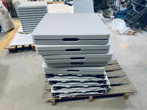 Bán hàng nóng giá rẻ hơn 4ft gấp HDPE nhựa ngoài trời bảng - Product Image 6