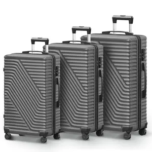 Op Maat Gemaakte Tsa Goedgekeurde Extra Grote Bagagebanden Vergrendelen Handbagage Paswoord Koffers Sets Reiskoffer