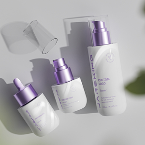 Nhãn Hiệu Riêng Biểu Tượng Tùy Chỉnh Rỗng Lọ Thủy Tinh Và Chai Cho Mỹ Phẩm Sang Trọng Bao Bì Mỹ Phẩm Dưỡng Da Chai Và Jar Bao Bì - Product Image 3