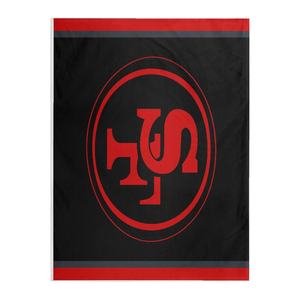 سان فرانسيسكو 49ers بطانية قلب لينة رمي بطانية خفيفة الوزن بطانية صوف الفانيلا للأريكة - Product Image 3