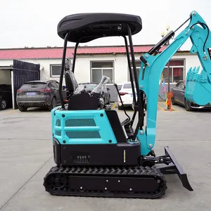 Factory Direct Good Quality Wholesale New Compact 1 Ton HT-10B HT-15 HT-18 HT-20 Small Digger Mini Excavator 1t mini excavator