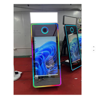 Miroir magique 70 pouces avec appareil photo reflex numérique pour cabine photo / Fête / Mariage / Boîtier en métal et verre trempé / Wi-Fi/Bluetooth / Impression instantanée