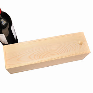 WanuoCraft Scatola di Lusso in Legno di Pino Personalizzata per Bottiglie di Vino Confezione Regalo di Qualità Premium Artigianato in Legno con Incisione Targhe da Parete - Product Image 3