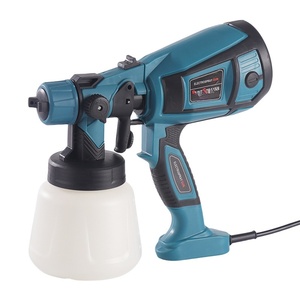 <span class=keywords><strong>Pistolet</strong></span> de pulvérisation électrique portatif 800W avec 2 buses en cuivre pour <span class=keywords><strong>peinture</strong></span>, sols, murs et voitures - Product Image 1