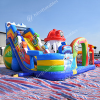 Grand chien amusant ville château gonflable drôle parc d'attractions gonflable funcity aire de jeux pour