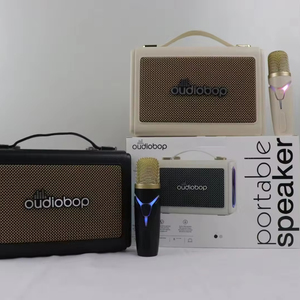 DJ Âm Thanh Nhà Giao Diện Phụ Nữ Xe Mp3 Máy Nghe Nhạc Loa Di Động Với Micro Không Dây - Product Image 2