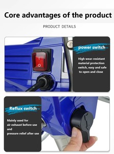 Pistolet de peinture sans air à pression pour voiture, machine de pulvérisation de peinture à prix de gros, vente chaude - Product Image 4