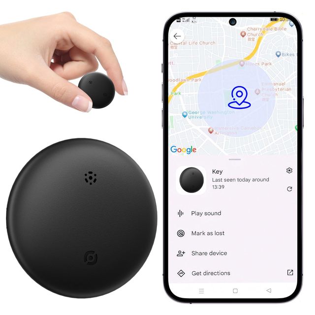 MiLi Google Find My GPS Tracker Android Bluetooth Smart Activity Trackers Wearable Devices Android ITag Waterproof Wireless
