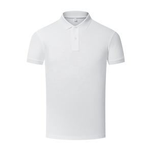 Direct de l'usine Polo en coton pour hommes T-shirt polo à manches courtes en tricot décontracté Chemises à coupe classique - Product Image 4