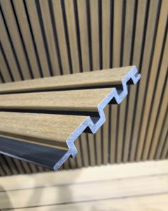 Revestimiento de pared WPC coextrusión resistente a los rayos UV Paneles de gran pared Materiales de revestimiento de paredes exteriores - Product Image 5