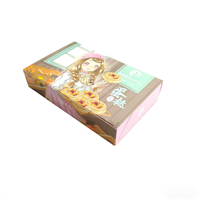 Boîte à tartelettes imprimée sur mesure, emballage jetable de qualité alimentaire pour pâtisserie et desserts