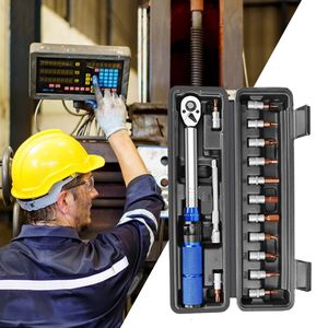 Juego de Llaves Dinamométricas de 111 Piezas, 270 mm, Acero al Cromo Vanadio, Trinquete Ajustable de Precisión con Estuche de Plástico - Product Image 1