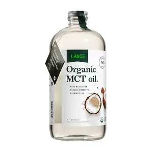 自有品牌有机液体食品级椰子油基支持能源酮MCT油C8散装