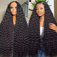 Cheveux humains vietnamiens bruts Remy, cuticules alignées, bouclés crépus, extensions naturelles vierges non traitées, dentelle HD pour tissage sans colle