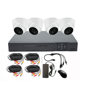 Bộ Ghi Hình CCTV AHD <span class=keywords><strong>DVR</strong></span> 4 Kênh Giá Xuất Xưởng 2MP 4ch <span class=keywords><strong>DVR</strong></span> XVREYE Với Camera <span class=keywords><strong>IP</strong></span> Vòm Nhựa 1080P - Product Image 1